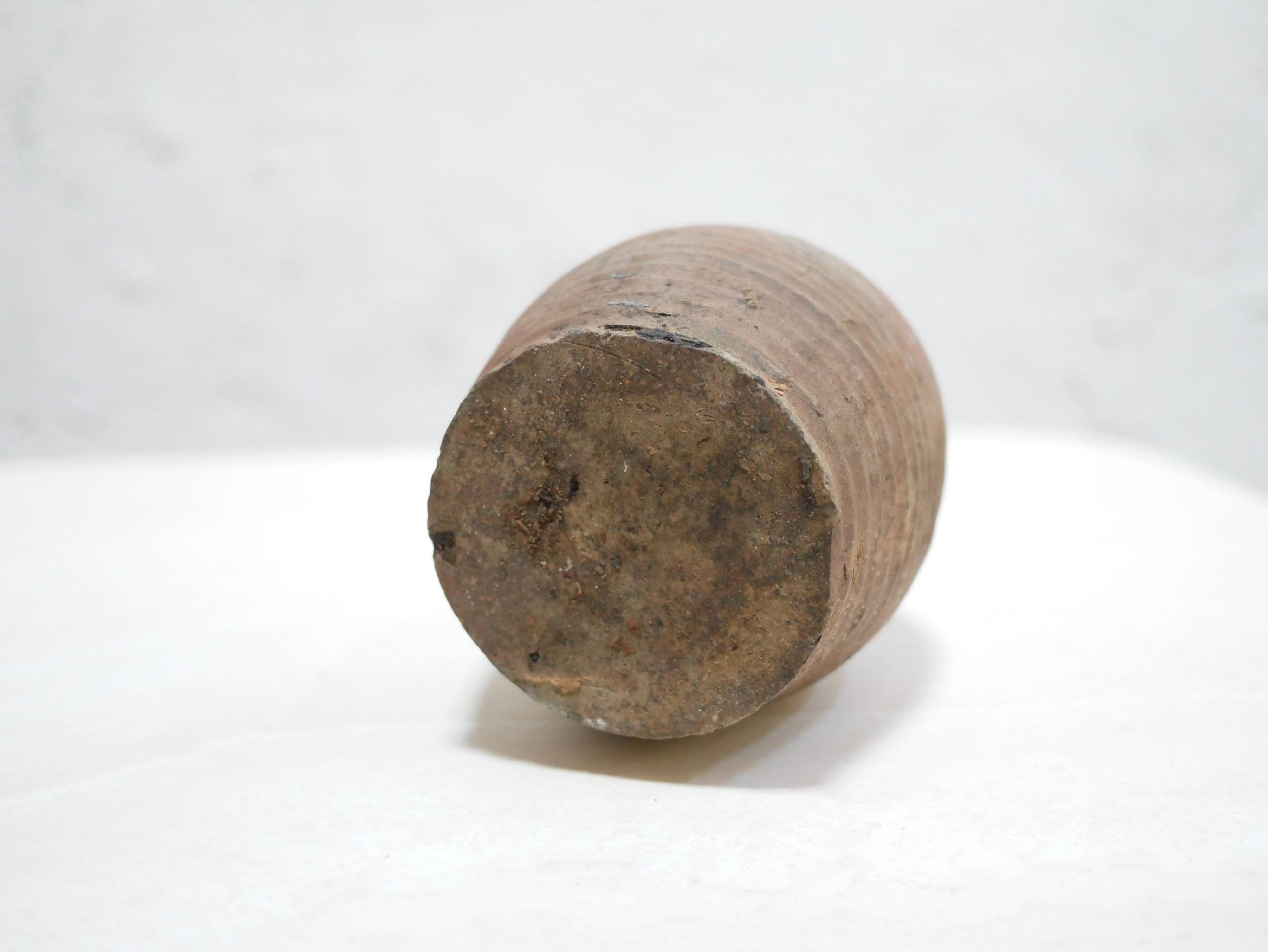Old terracotta jar