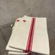 6 torchons en coton et lin anciens neufs 1950/60