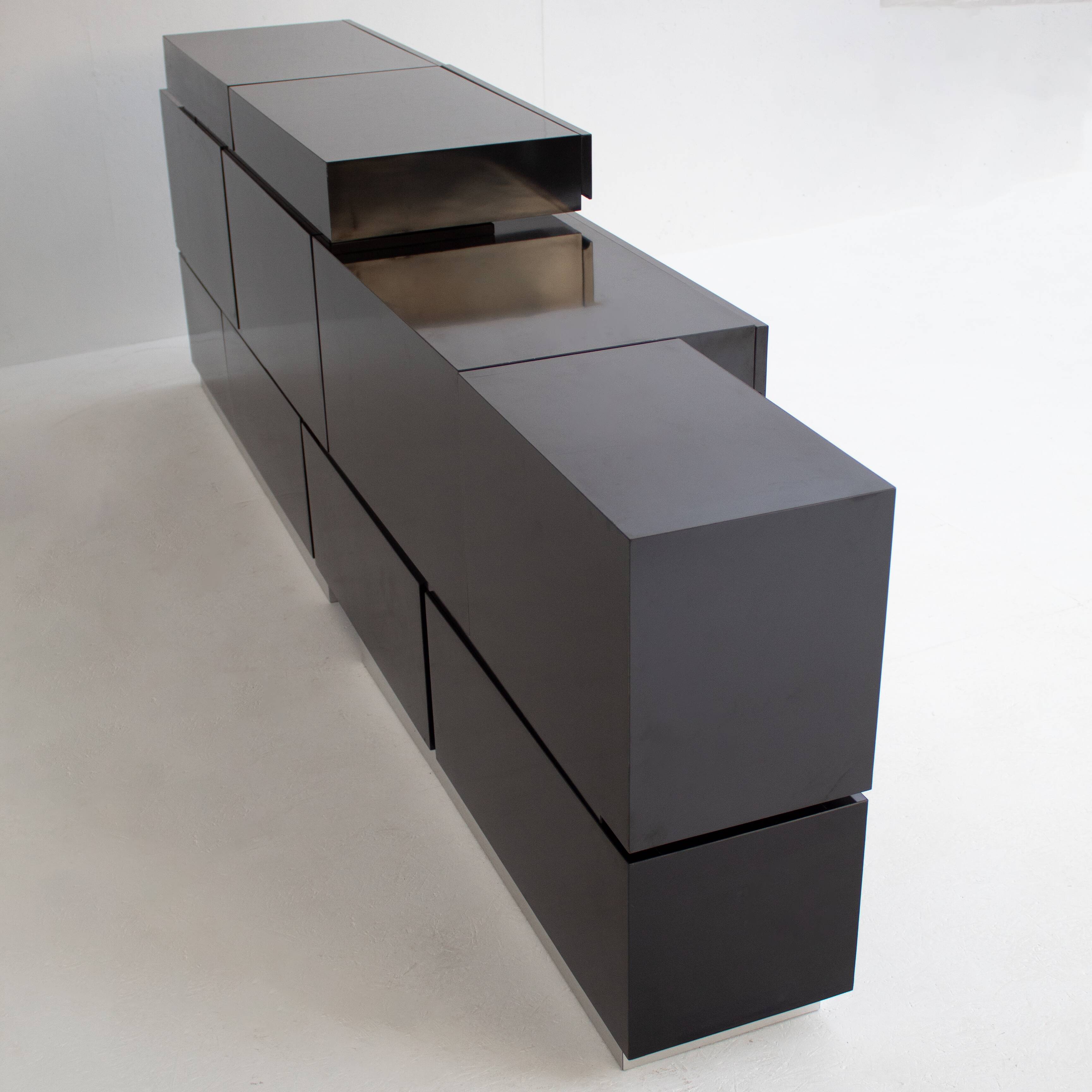 Mobilier modulable de Giotto Stoppino pour Acerbis