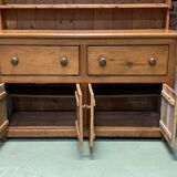 English buffet in early 20th century pine
