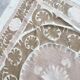 Vintage hand-embroidered tribal tapestry 124x135 cm