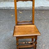 20th century Lorraine chair in solid oak