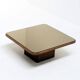 "DS-47" leather coffee table by De Sede, Switzerland, 1970s