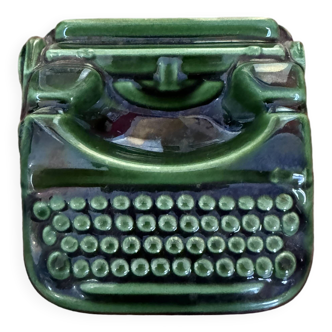 Vintage typewriter ashtray
