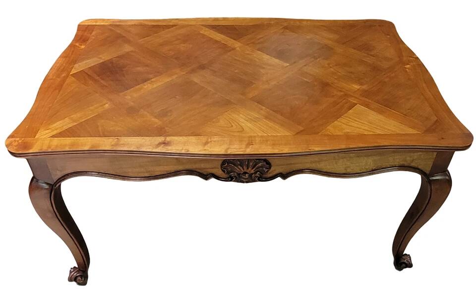 Louis XV style Provençal table in walnut circa 1930