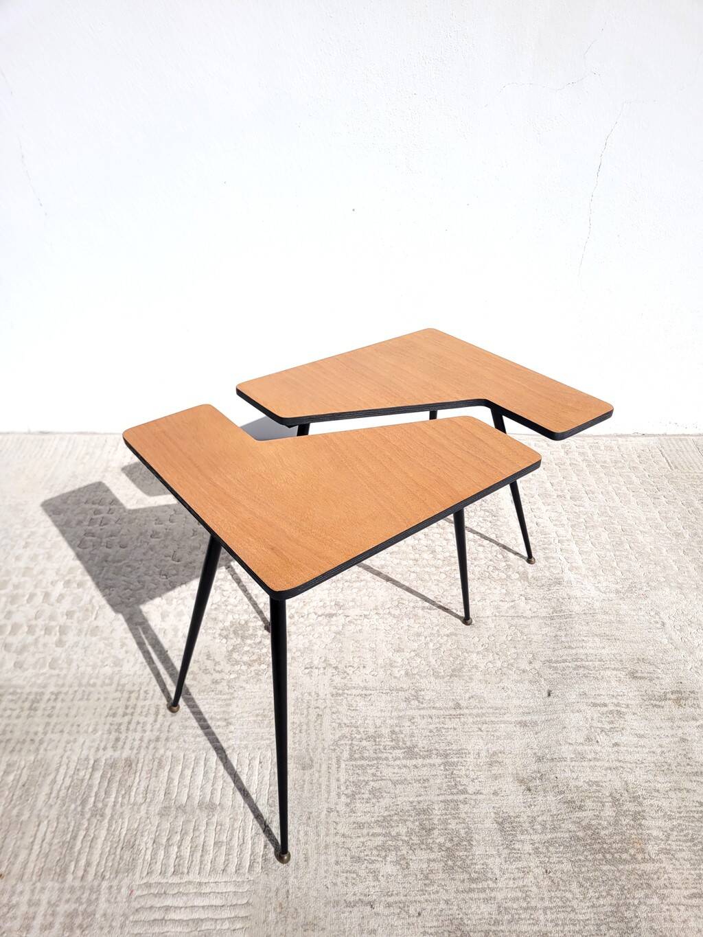 Pair of renovated 1960s coffee tables