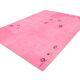 Tapis Kilim rose 7x10, 220x311 cm