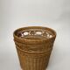 Basket rattan braided