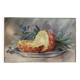 Still life painting with pineapple