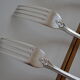 12 metal argente orfevre frionnet french table forks
