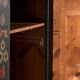 Antique painted pine wardrobe – Austro-Hungarian Empire, Year 1835