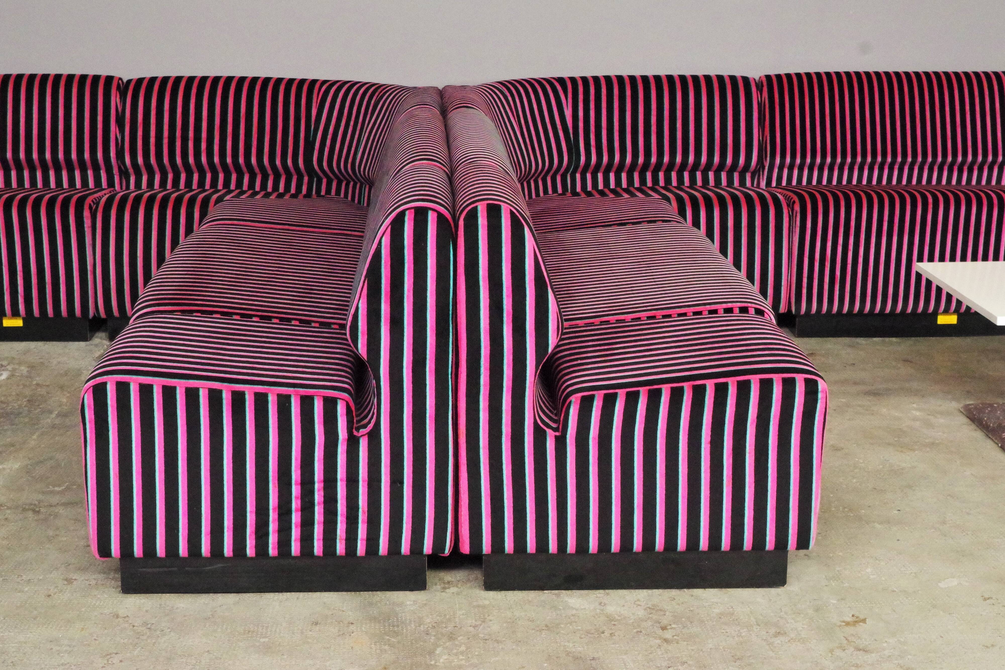 Cestari striped sofa 1995
