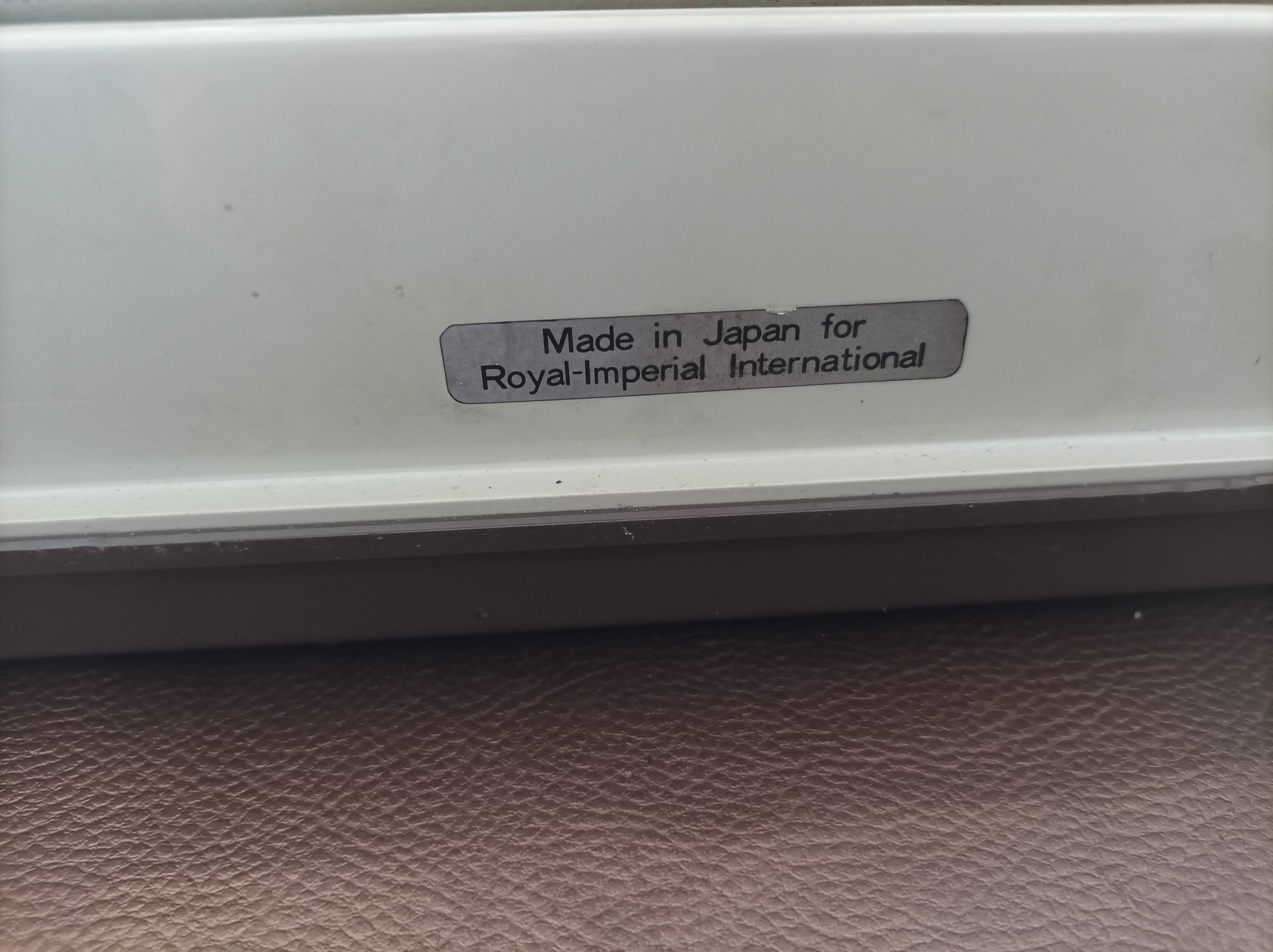 Royal 203 cappuccino & cream revised new ribbon