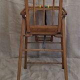 Vintage wooden baby chair