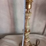 Lampe vintage en onyx