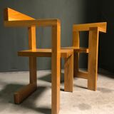 2 x Rietveld 'Steltman' chairs