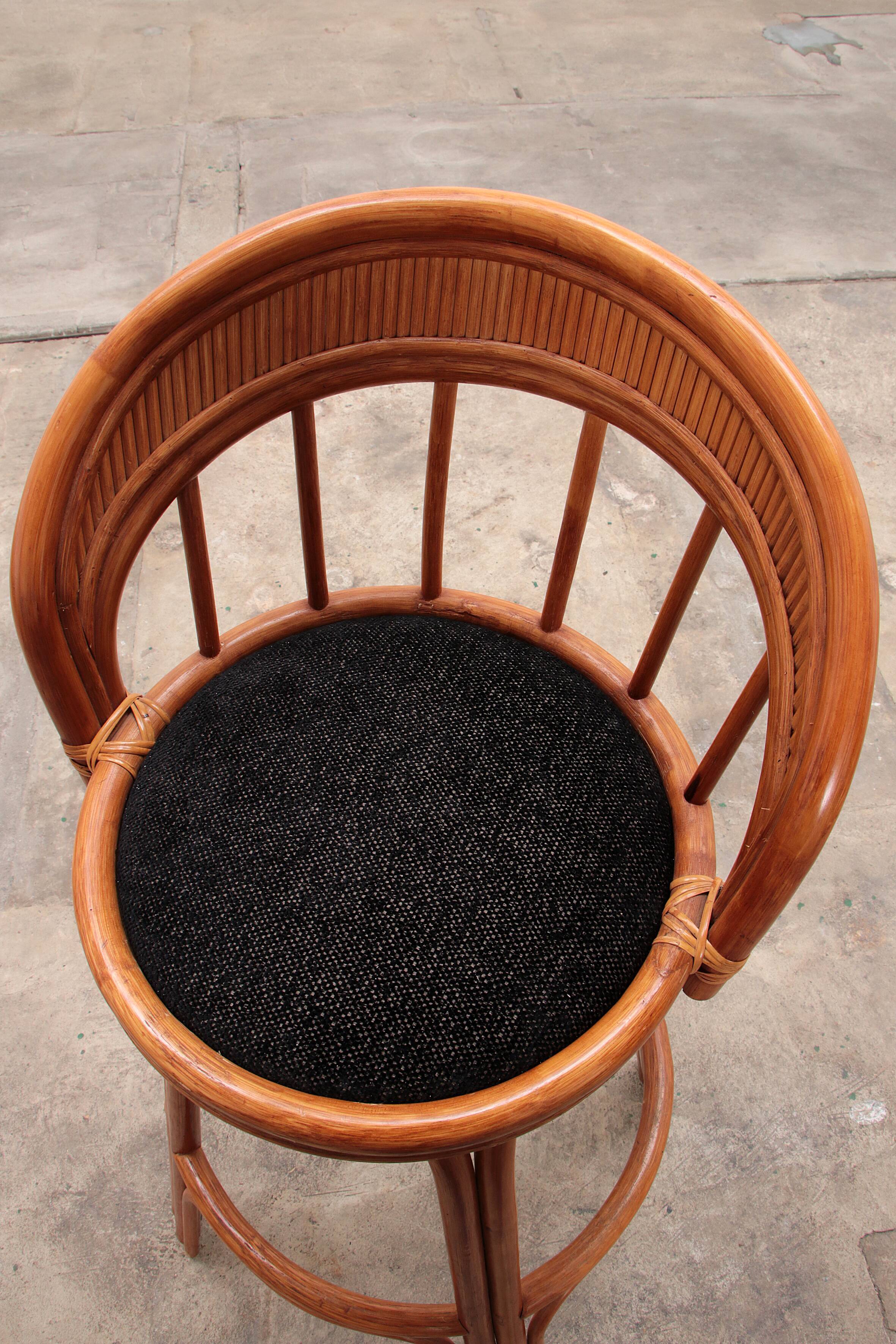 Bamboo bar stools 1970 France