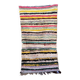 Moroccan carpet Boucherouite colored - 104 x 196 cm