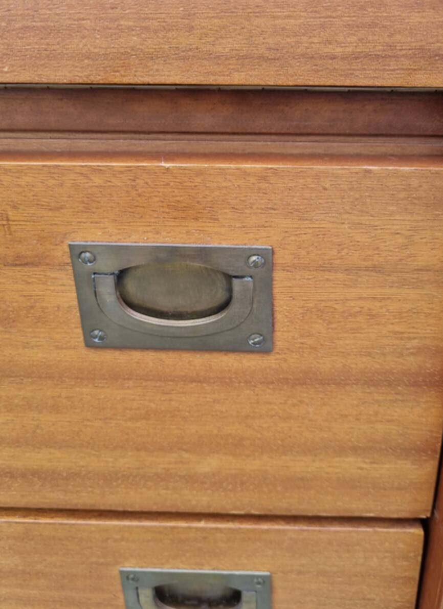 Secretary wardrobe Maison Gautier teak – multifunctional vintage furniture from the 60s