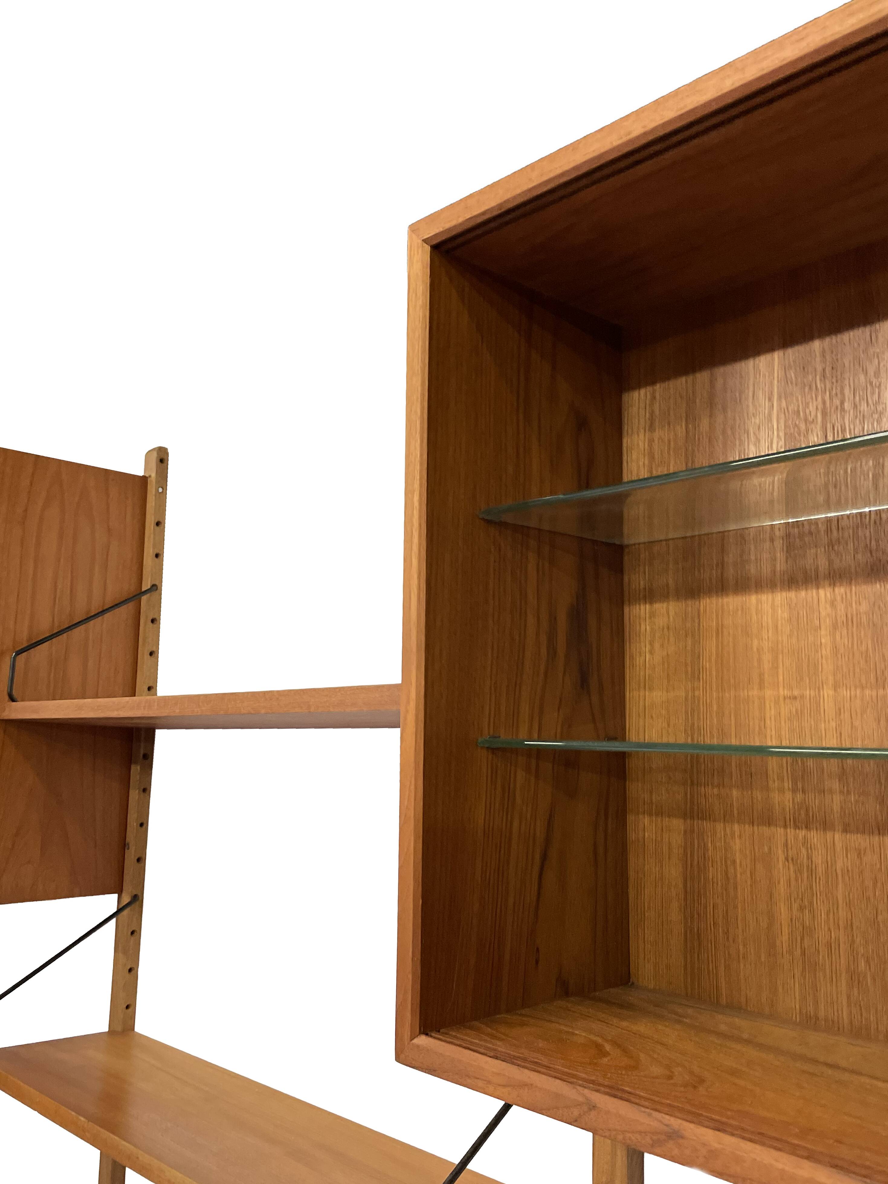 Vintage Poul Cadovius Royal System wall system wall unit