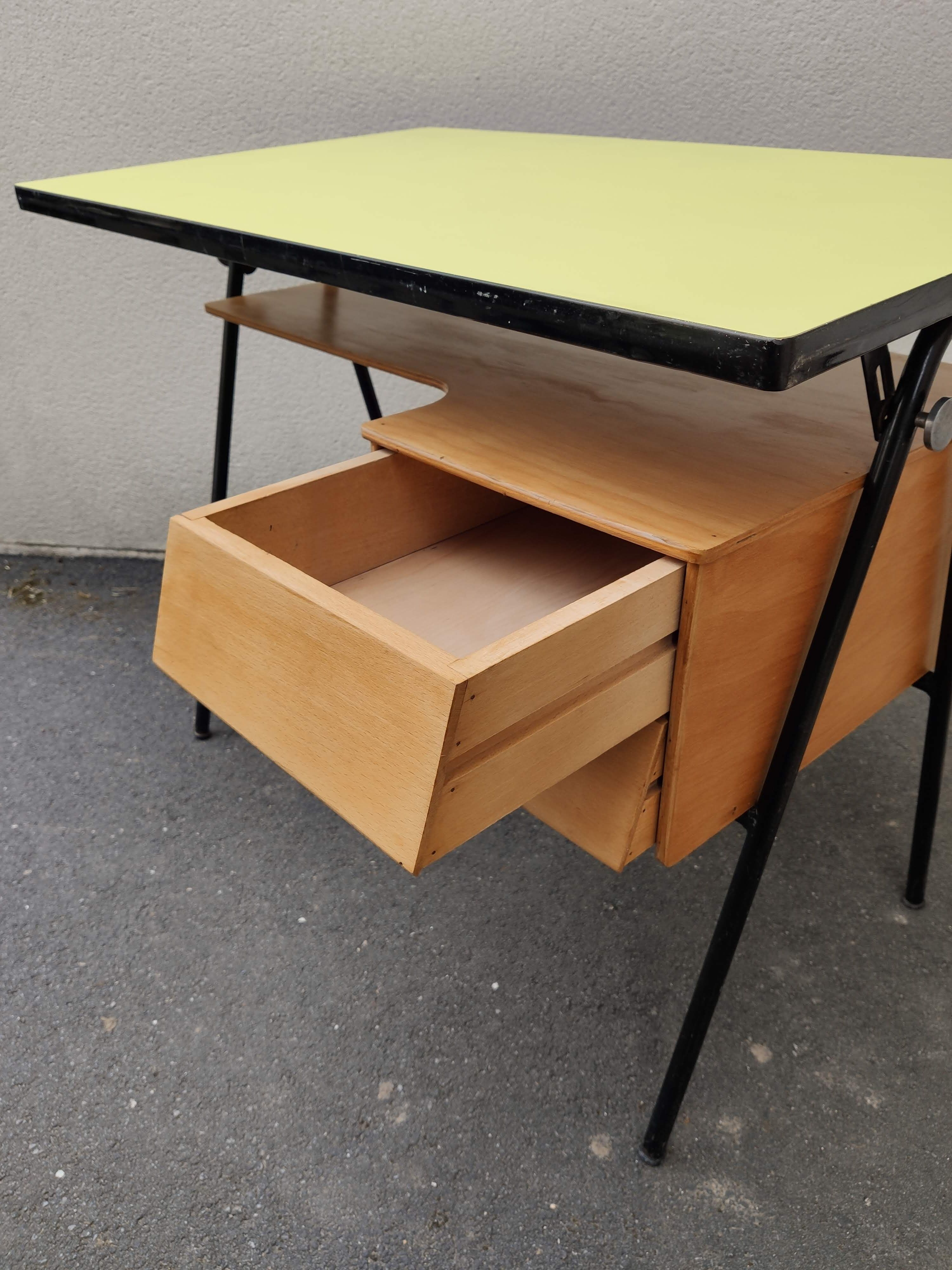 Vintage architect's office