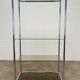 Shelf chrome and smoked glass 70s