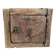 French antique oak safe, lockable rustic chest, circa 1750–1850.