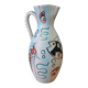 Italian ceramic pitcher