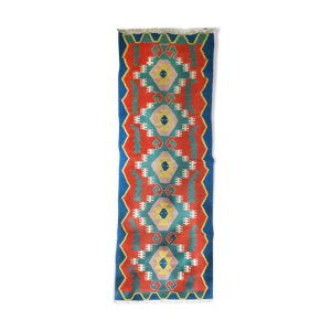 Tapis kilim persan fait - main