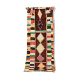 VINTAGE BOUCHEROUITE, BERBER RUG, 93 X 240