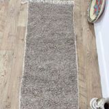 Handcrafted Moroccan Berber Rug 138 X 62 CM