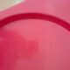 Table rouge OZOO. Marc Berthier pour Prisunic. 1970