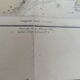 Ancient marine map of the island of Brehat and its surroundings