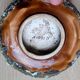 ceramic ashtray – France, 1960s – volcanic enamel