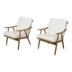 Mid Century armchairs by TON, 1960s, Set of 2