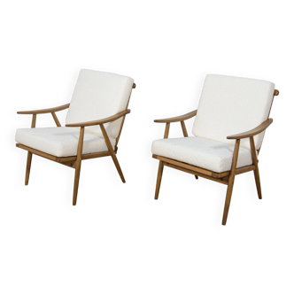 Fauteuils Mid Century de TON, 1960s, Set de 2