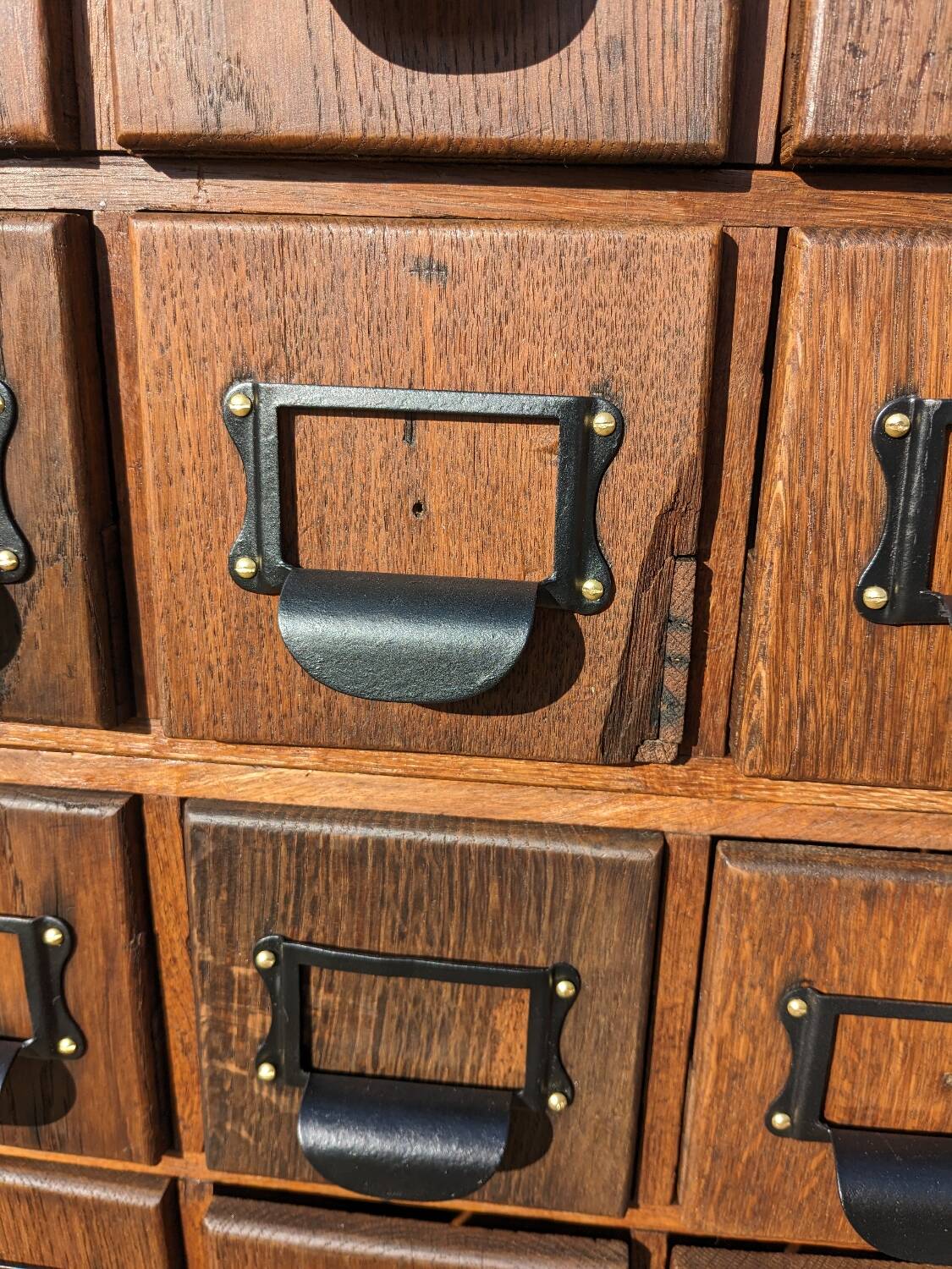 Trade furniture with drawers - cabinetmaker / apothecary furniture