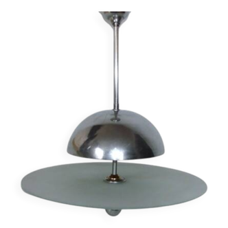 Lustre de style Art déco, conçu par Frantz Ąny, années 1930.