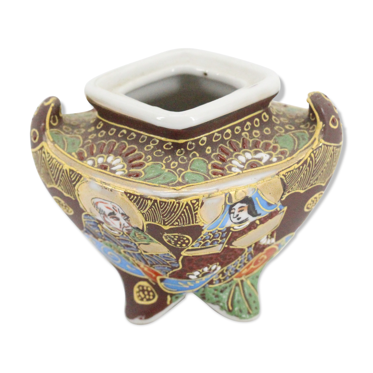 Ancient Japanese vase satsuma