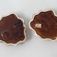 Paire de cendriers Vallauris vintage 1960