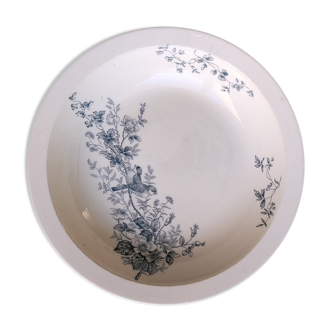 Hollow dish Iron Earth Longwy model "cute"