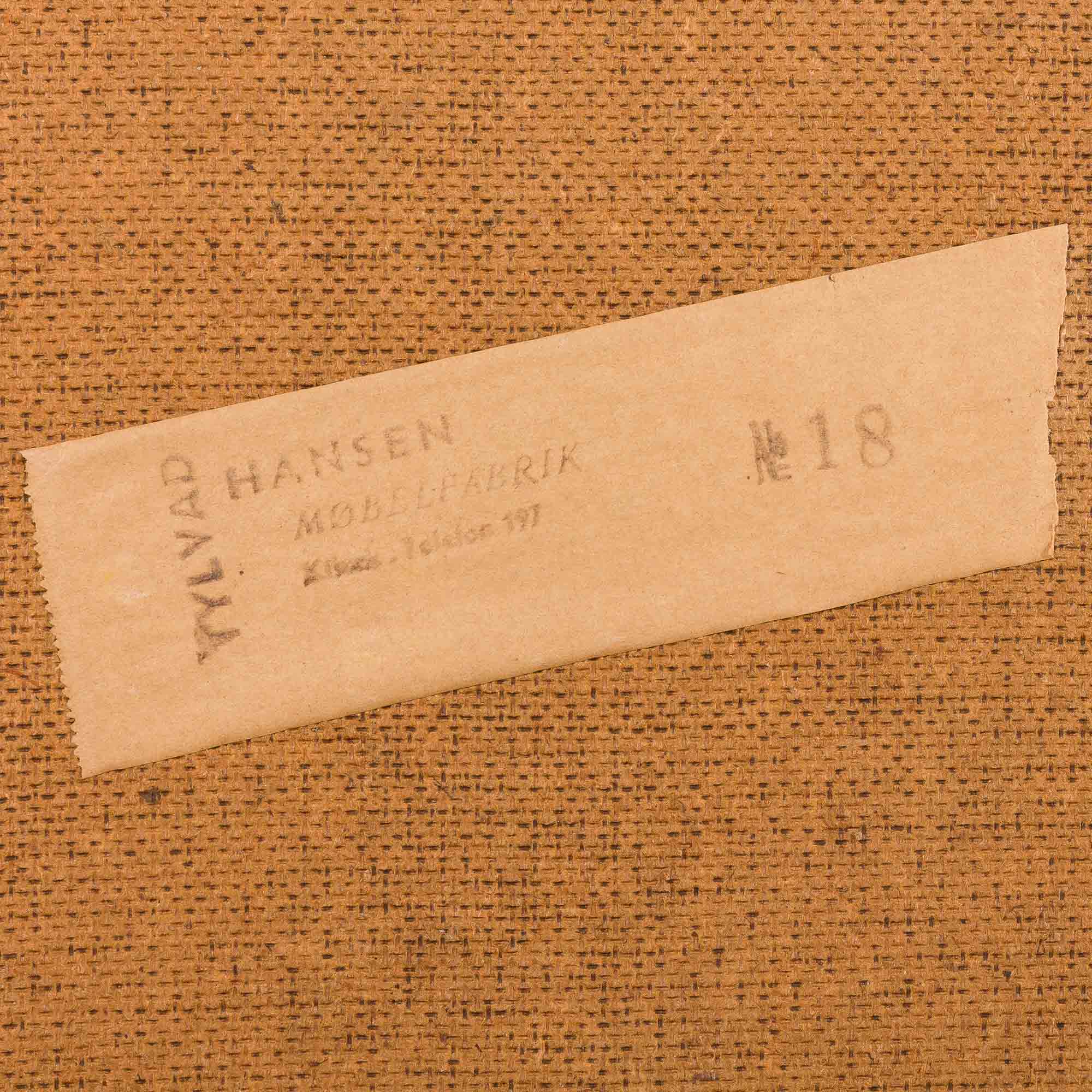 Classic Danish dresser, Hansen Mobelfabrik, 1960s