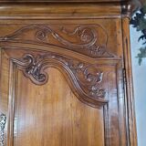 Double-body sideboard in Directoire walnut