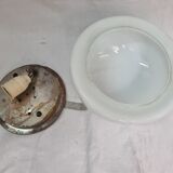 Plafonnier opaline blanche