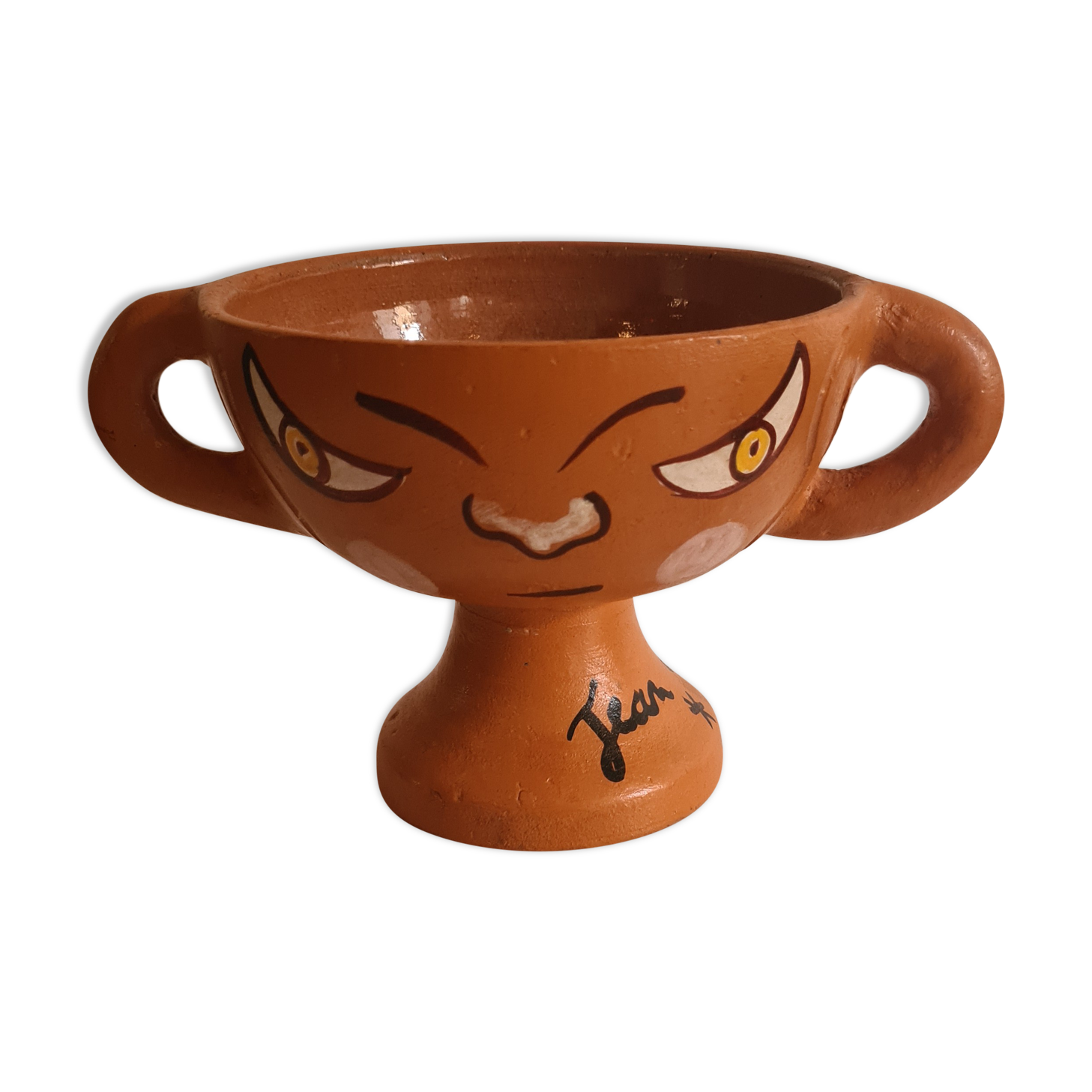 Rare ceramic by Jean Cocteau original edition atelier madeline jolly
