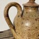 Breton stoneware teapot / vintage glazed ceramic pottery