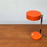 Mid-century minimalist orange table lamp, Italy, 1960s.