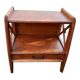 Table de chevet à croisillons