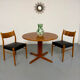 Vintage round dining table Scandinavian design an60 Falster Furniture