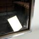 Italian vintage Romeo Rega chrome and brass mirror from 70s